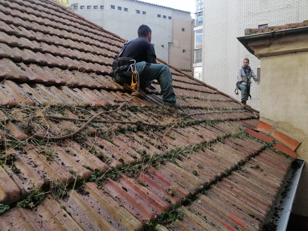 Limpieza tejados Santander