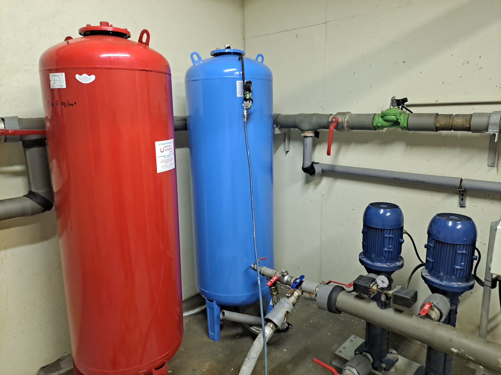 Mantenimiento de Grupos de Presión de agua